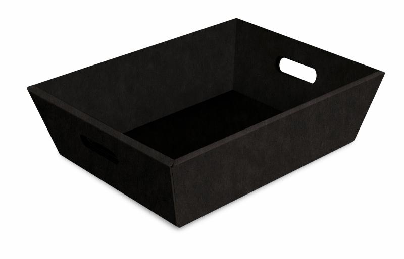 Kosz prezentowy Pure Line w kolorze czarnym rozmiar L