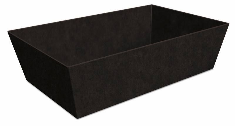 Kosz prezentowy Pure Line w kolorze czarnym rozmiar M