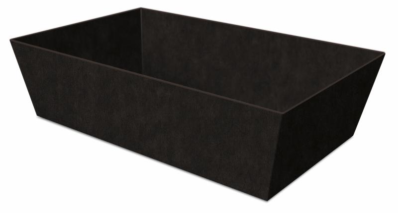 Kosz prezentowy Pure Line w kolorze czarnym rozmiar M