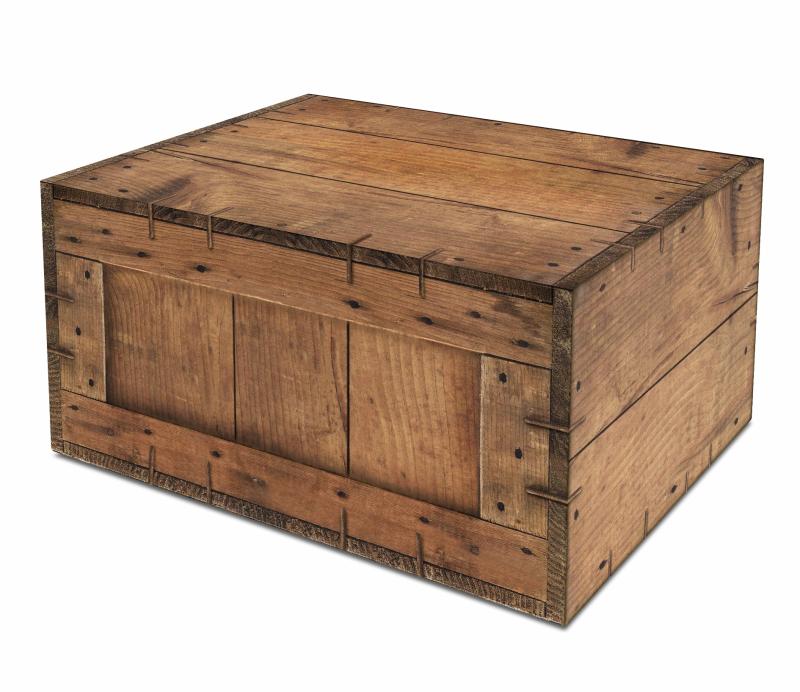 Pudełko prezentowe Holzkiste Rustikal na 6 butelek