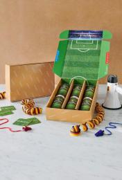 Pudełko prezentowe Surprise Fussball na 3 butelki