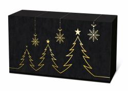 Pudełko prezentowe Tannengold Schwarz na 2 butelki